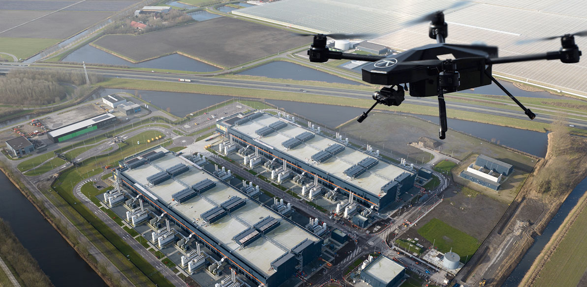 Drone Security and Surveillance Corporate Campus & Data Center Protection