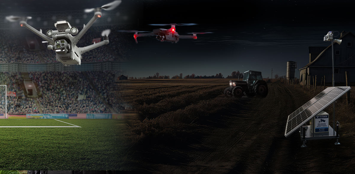Nighttime Farm Security with Monitoring & Drone Response